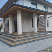 Терраса и ступени из доски Deckwood Premium New