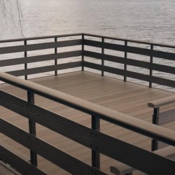 Причал: доска ДПК UnoDeck-RusDecking