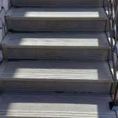 Ступени из террасной доски ДПК