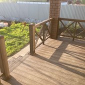 Веранда и крыльцо из доски ДПК DeckWOOD PREMIUM NEW